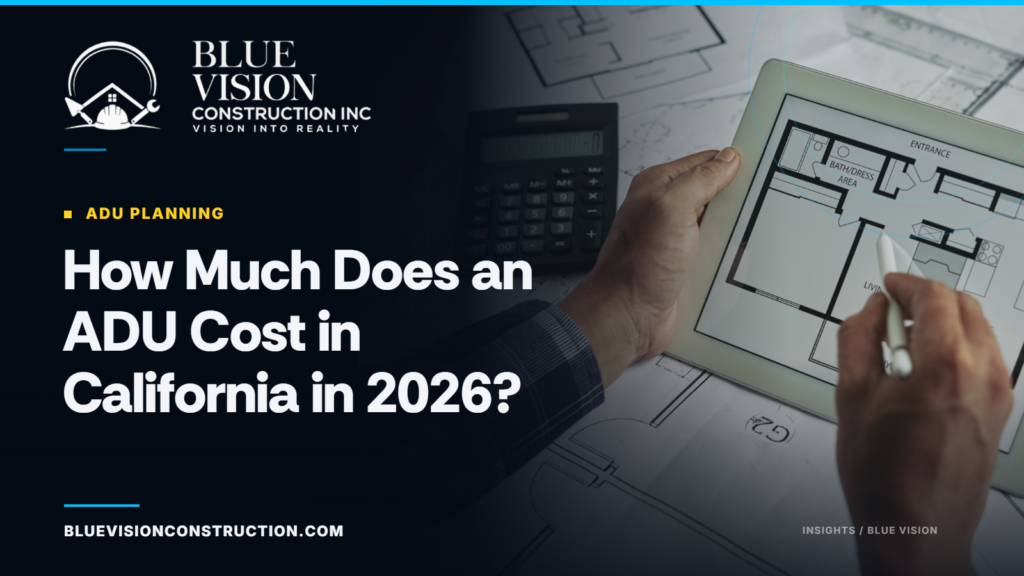 How Much Does an ADU Cost in California in 2026?